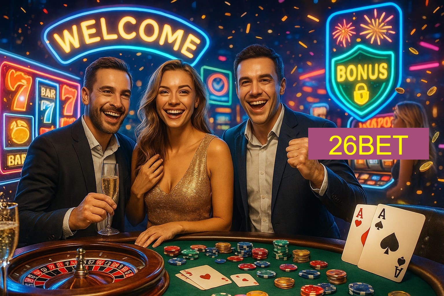 Jogos emocionantes no 26BET
