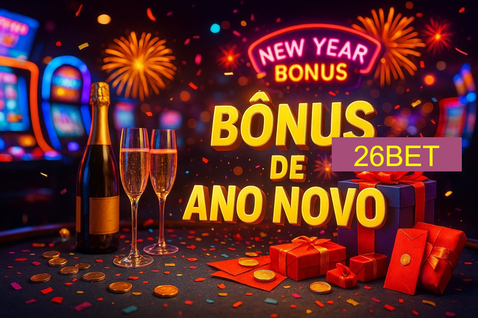 Promoções de Ano Novo no 26BET